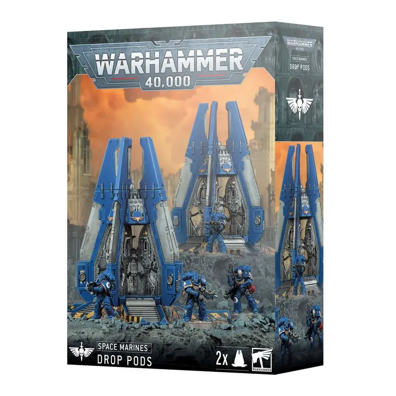 Warhammer 40K Space Marines: Drop Pods