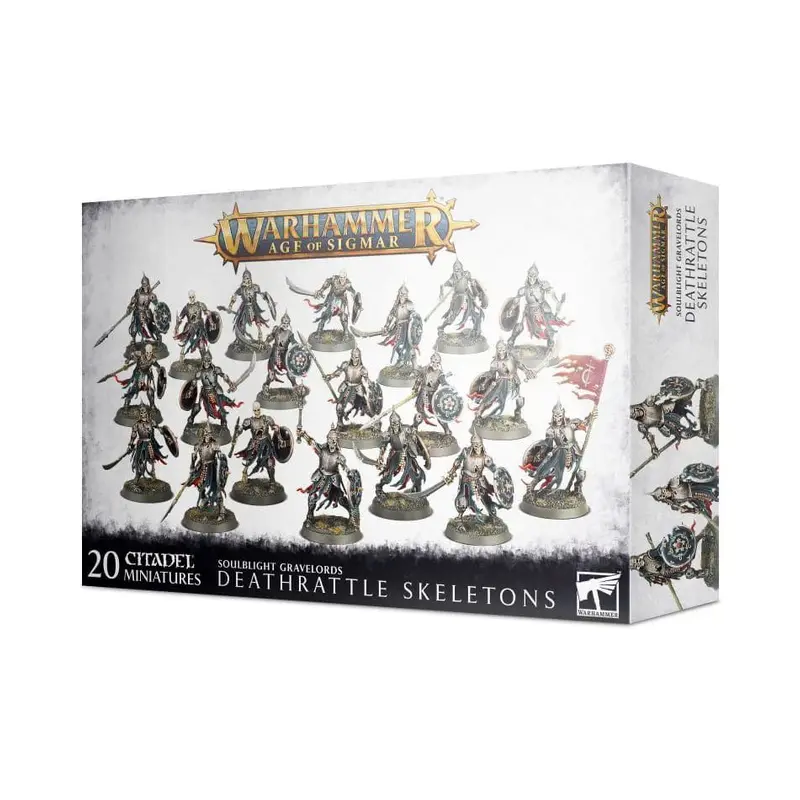 Age of Sigmar Soulblight Gravelords: Deathrattle Skeletons