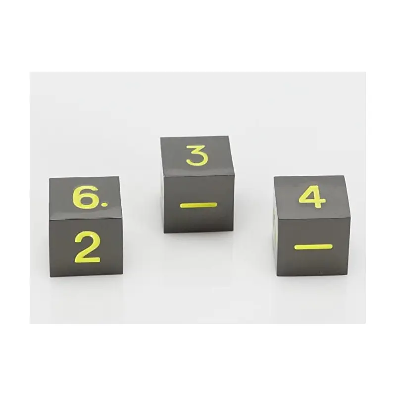 Easy Roller Metal Gunmetal Yellow 3D6 Set