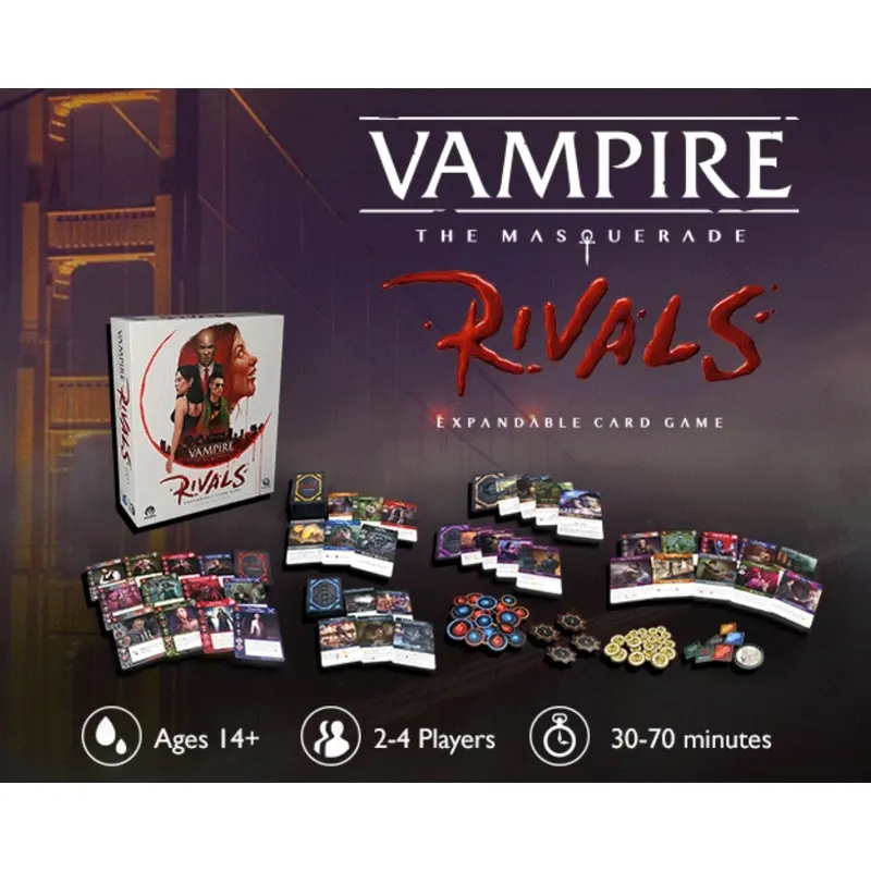 Vampire the Masquerade Rivals LCG Kickstarter Bundle