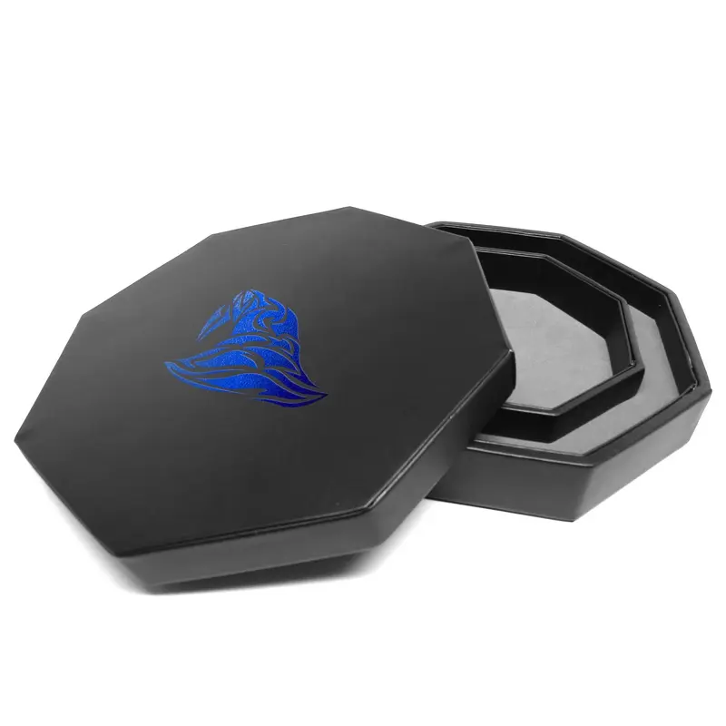 Easy Roller Dice Tray Blue Foil Wizard Hat