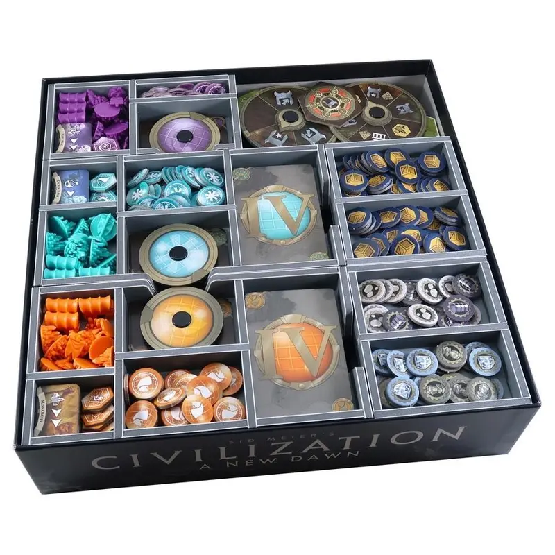 Folded Space Box Insert: Civilization A New Dawn & Terra Incognita