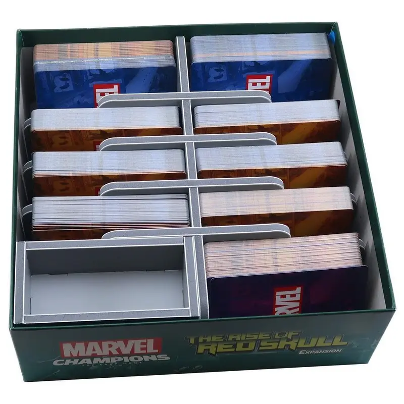 Folded Space Box Insert: Marvel Champions The Rise of the Red Skull Expansion