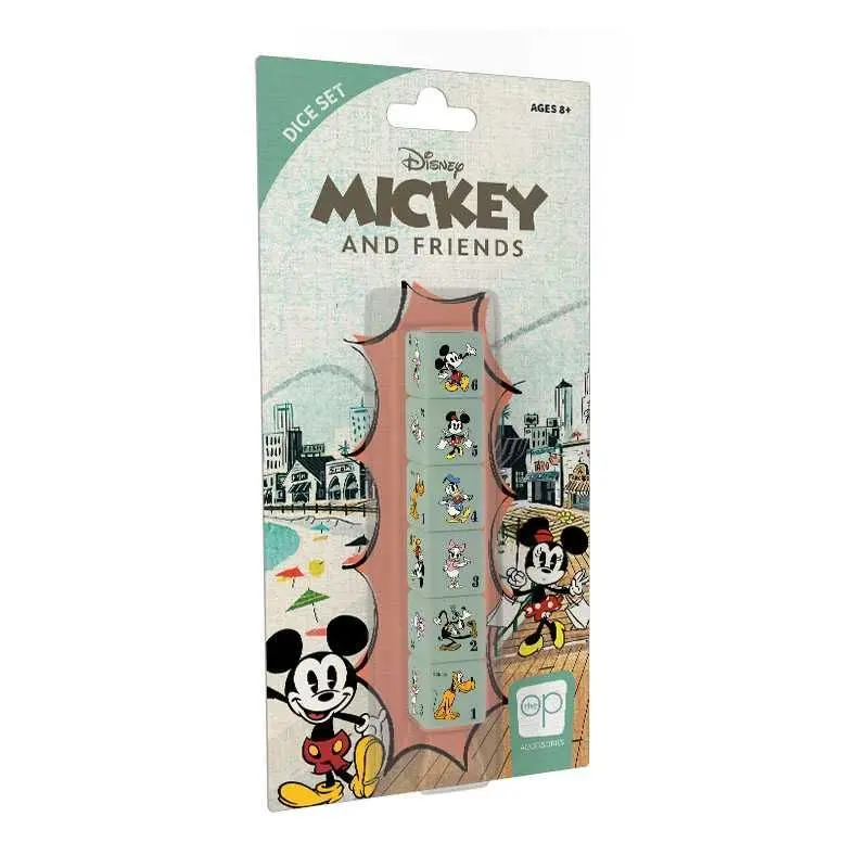 Mickey & Friends 6ct D6 Dice Set