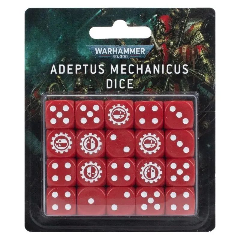Warhammer 40K Adeptus Mechanicus: Dice