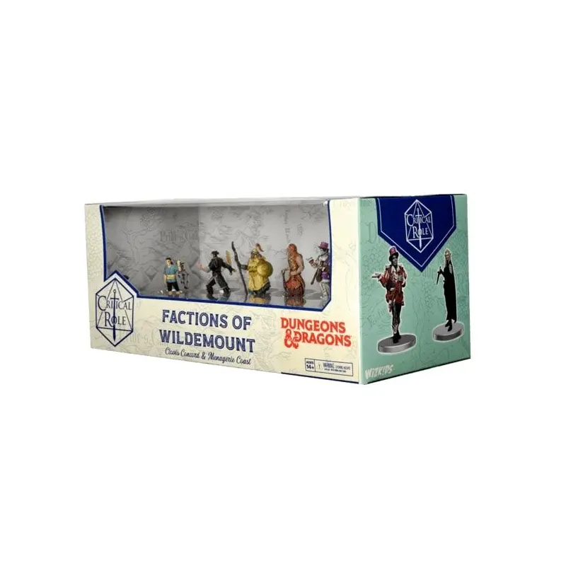 Critical Role Factions of Wildemount Clovis Concord & Menagerie Coast Miniature Box Set