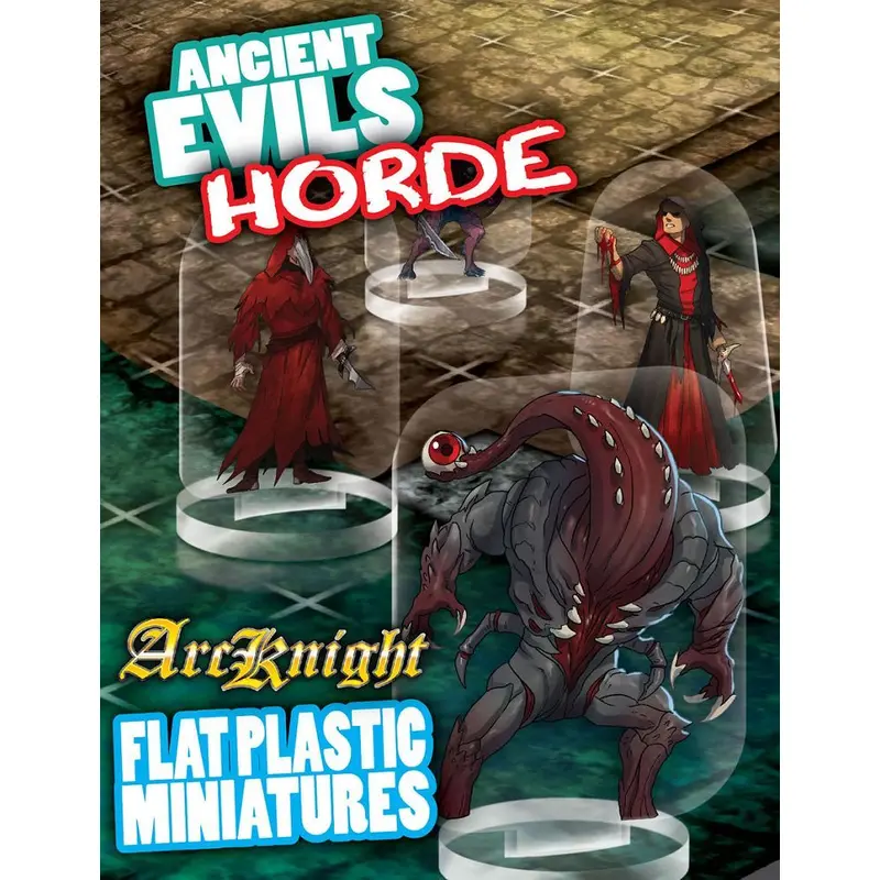 Flat Plastic Miniatures: Ancient Evils Horde