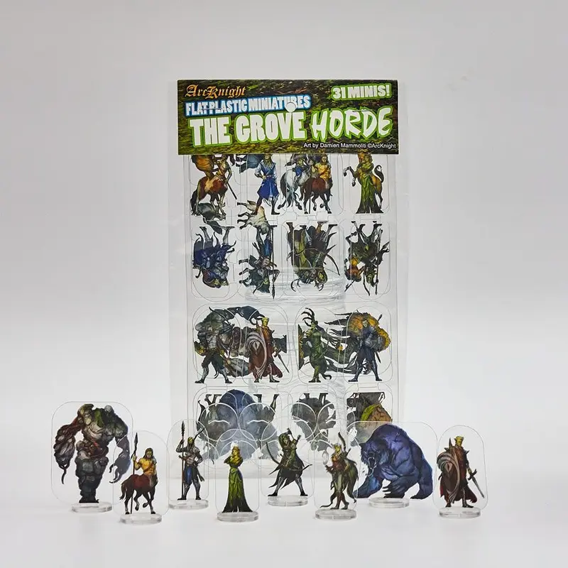 Flat Plastic Miniatures: The Grove Horde