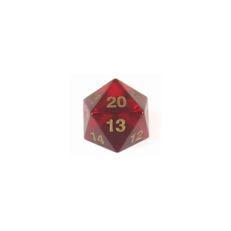 Koplow D20 55mm Spindown Ruby with Gold