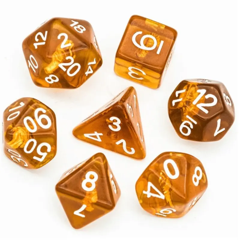 Monk's Fist 7ct Polyhedral Dice Set