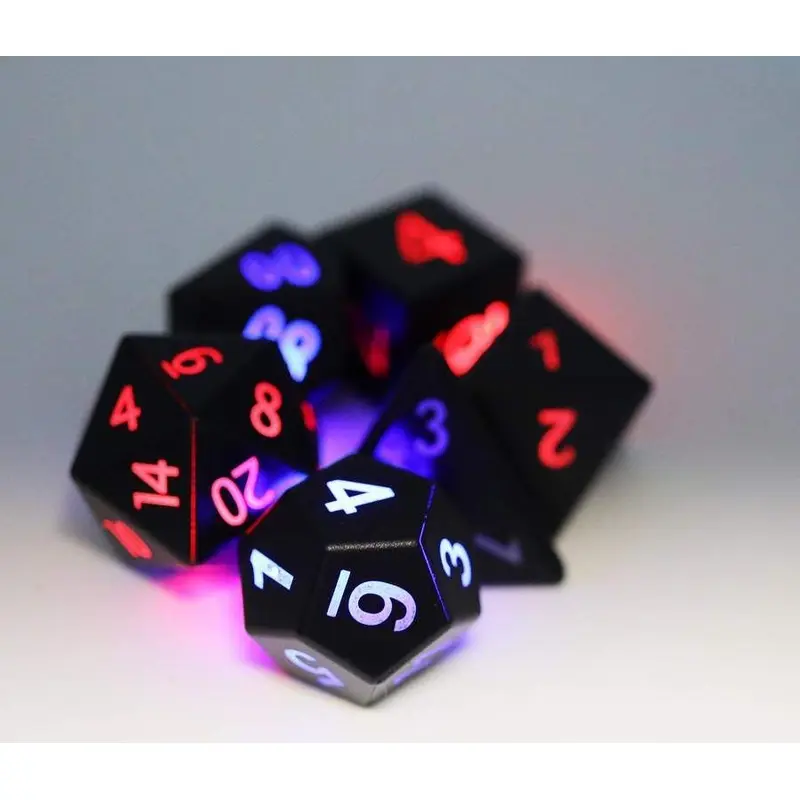 Dungeon Master's Rave 7ct Polyhedral Dice Set