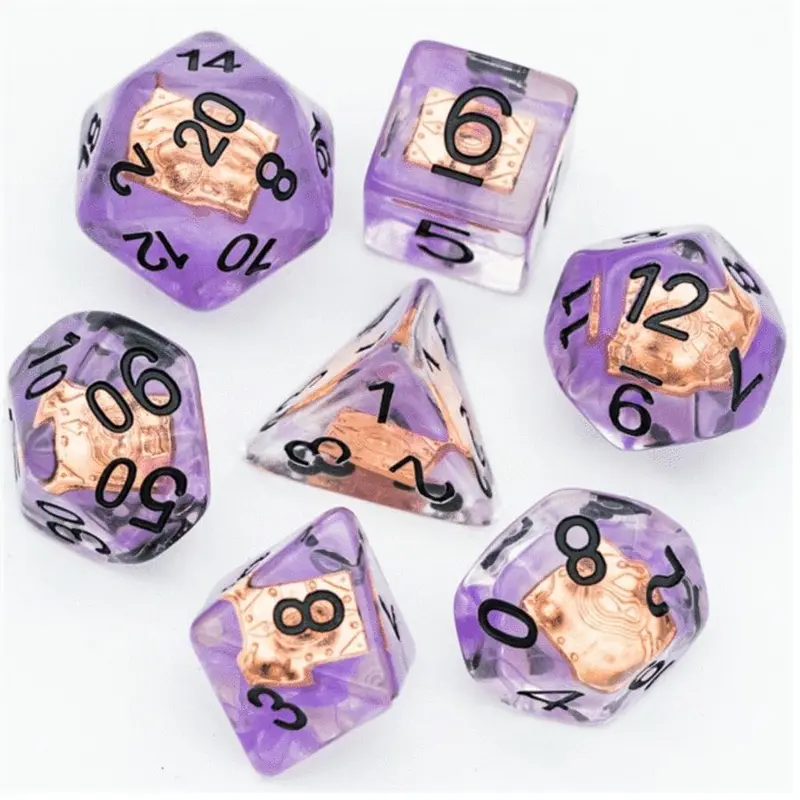 Warlock's Tome 7ct Polyhedral Dice Set