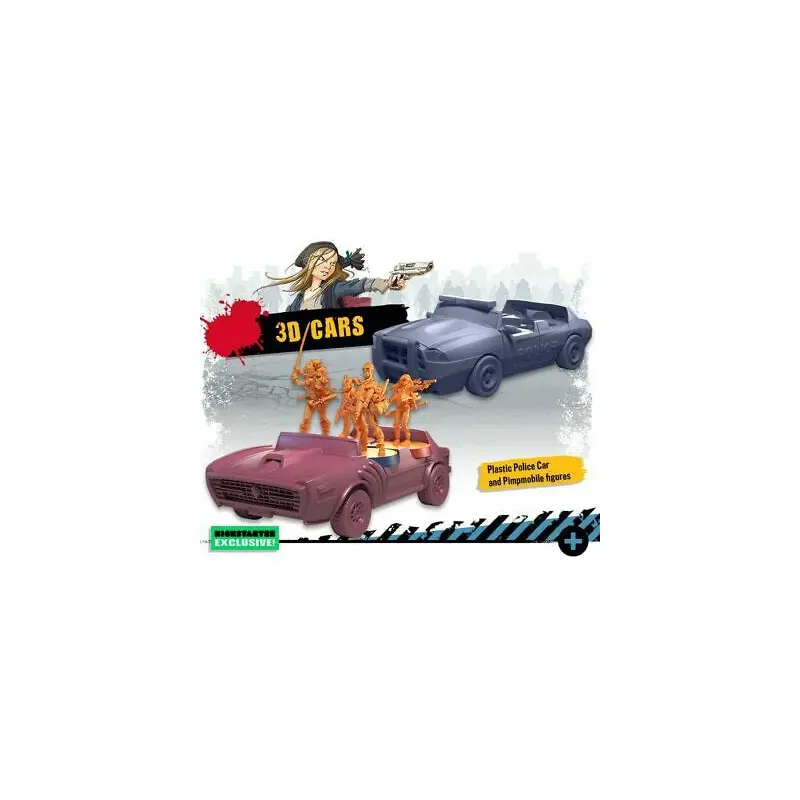 Zombicide 2e 3D Car Set (Kickstarter Exclusive)