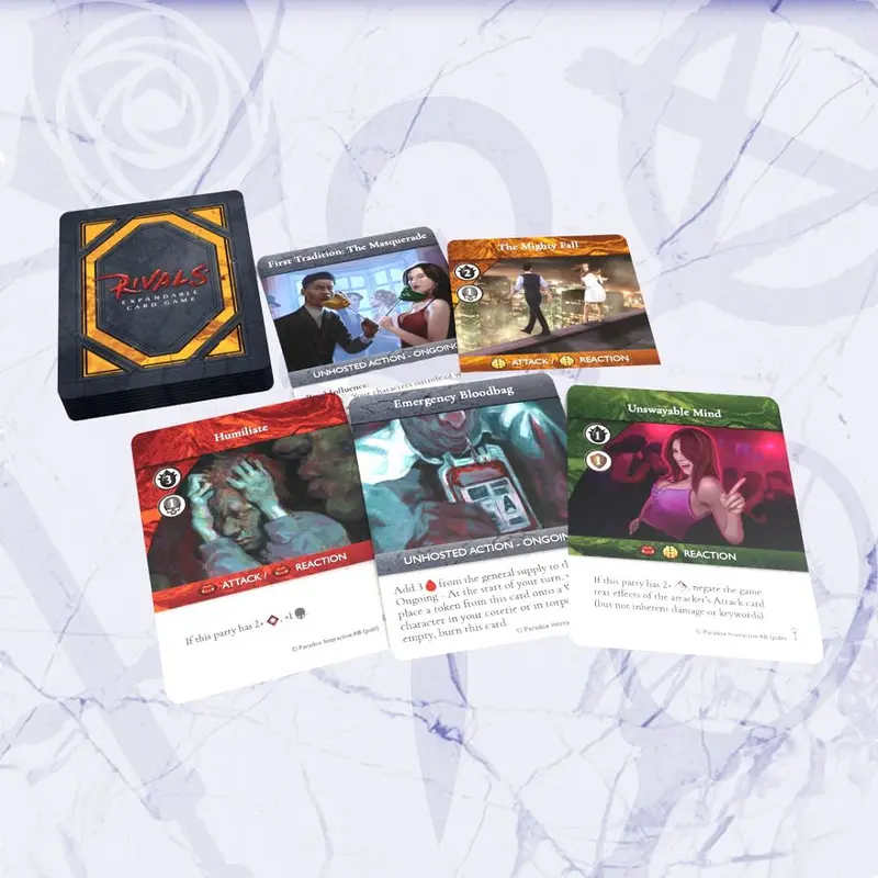 Vampire the Masquerade Rivals: Crypt Pack