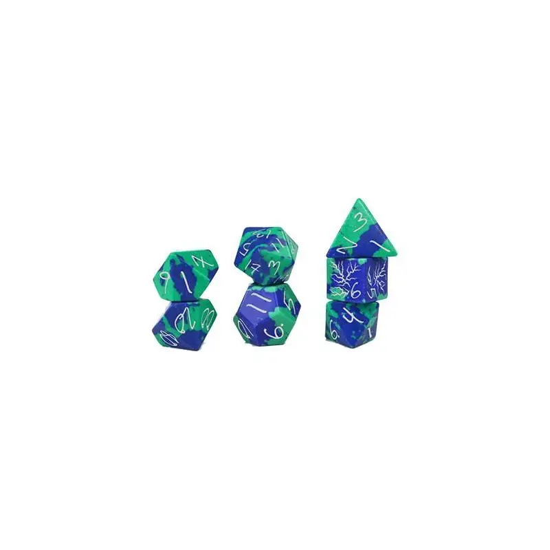 Level Up Dice Sorceress Phoenix Lapis 7ct Dice Set