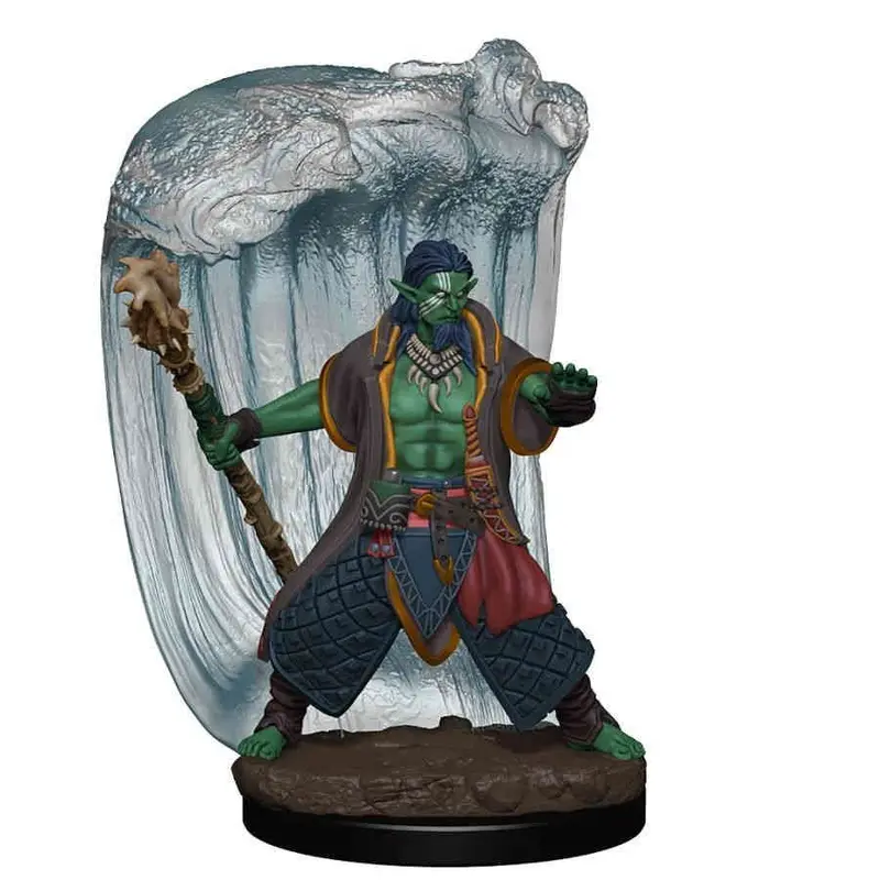 D&D Premium Painted Male Water Genasi Druid (93051)