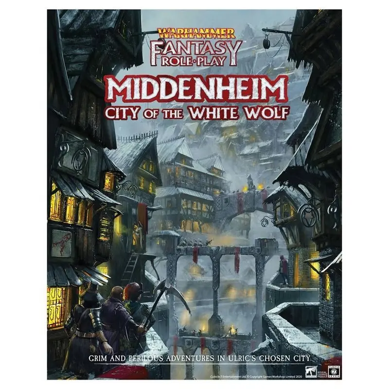 Warhammer Fantasy RPG 4e Middenheim City of the White Wolf