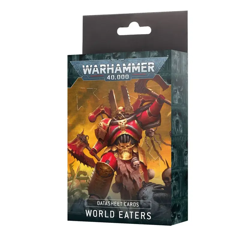 Warhammer 40K World Eaters: Datasheet Cards