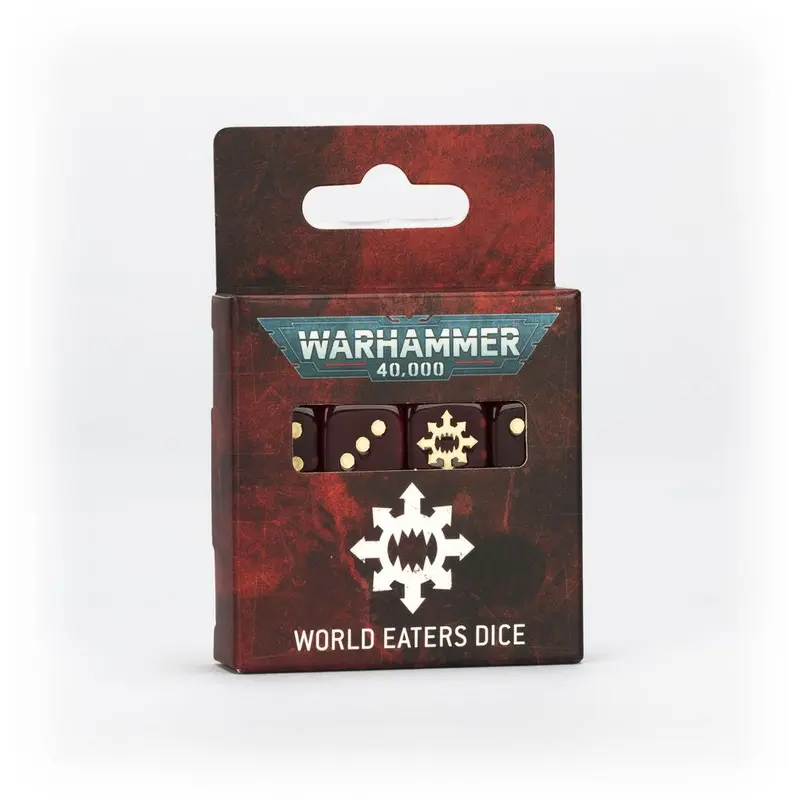 Warhammer 40K World Eaters: Dice Set
