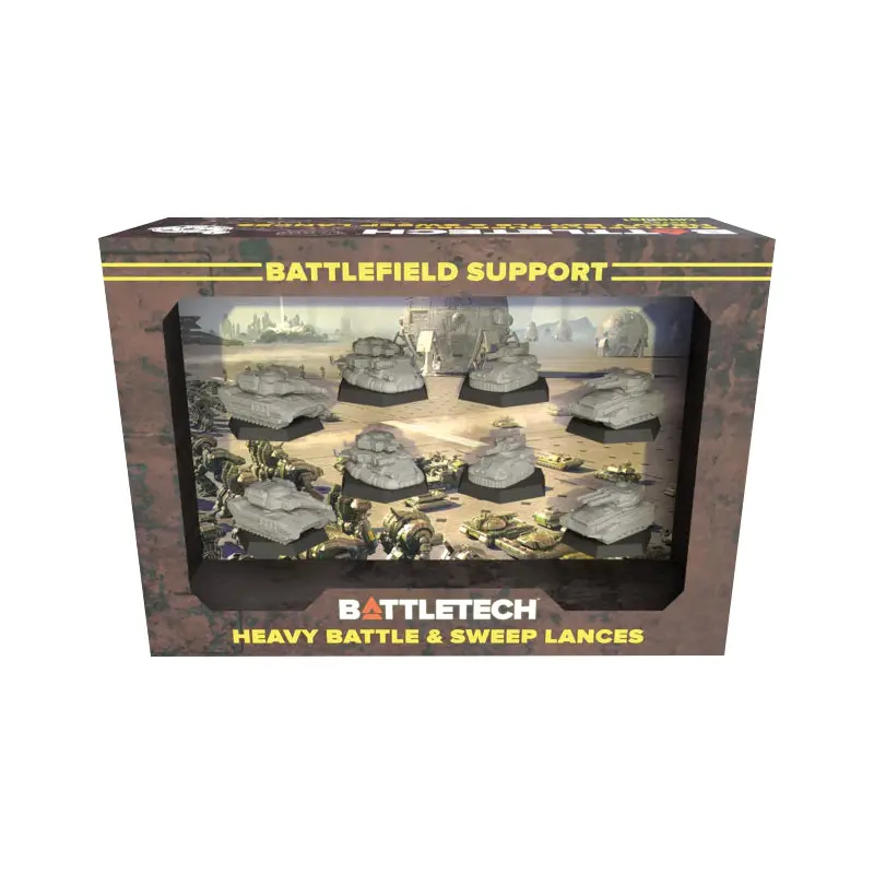 BattleTech Mercenaries ForcePack: Battlefield Support Heavy Battle & Sweep Lances