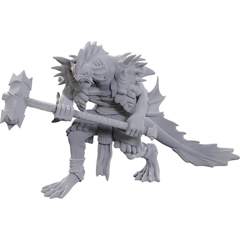 D&D Nolzur's Marvelous Miniatures: Sahuagin Coral Smasher