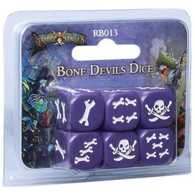 Rum & Bones Bone Devils Dice