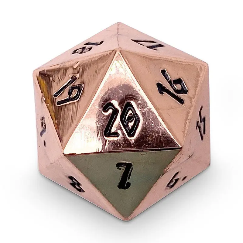 Norse Foundry Metal Countdown D20 Copper Still