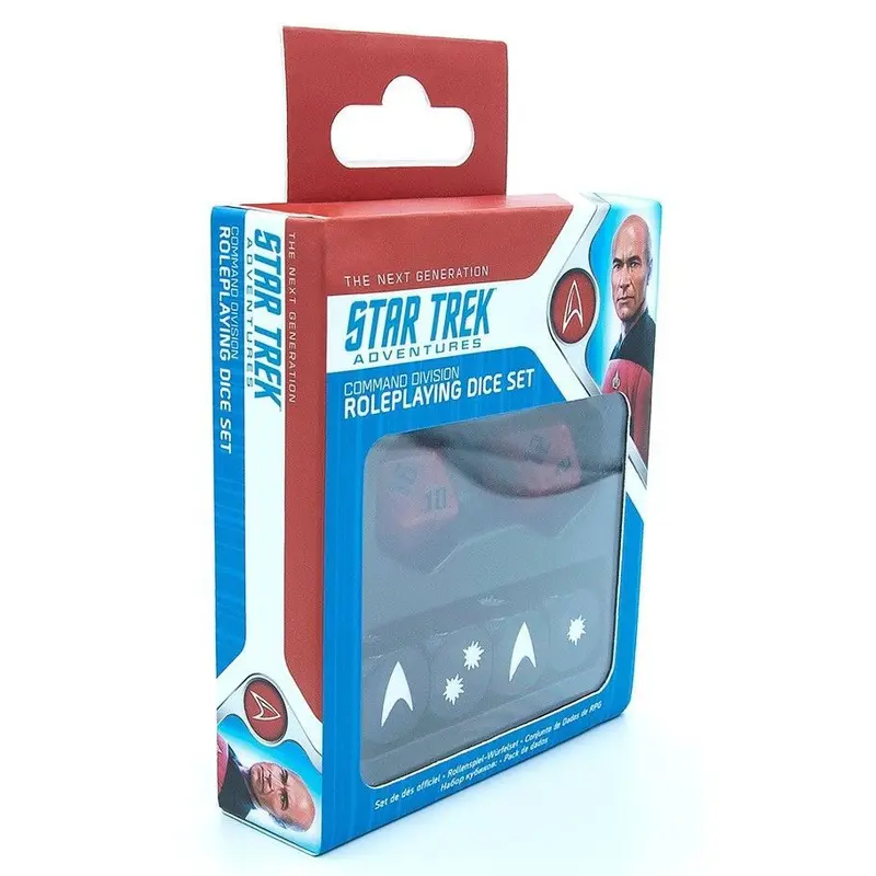 Star Trek Adventures Dice Set Command Division