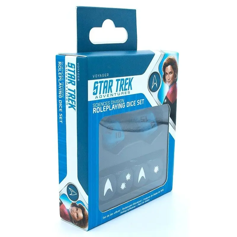 Star Trek Adventures Dice Set Sciences Division