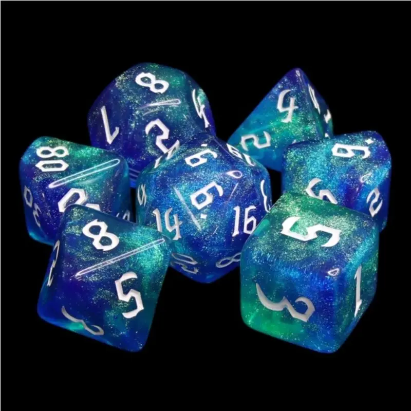 Foam Brain Games Meteor Storms 7ct Dice Set