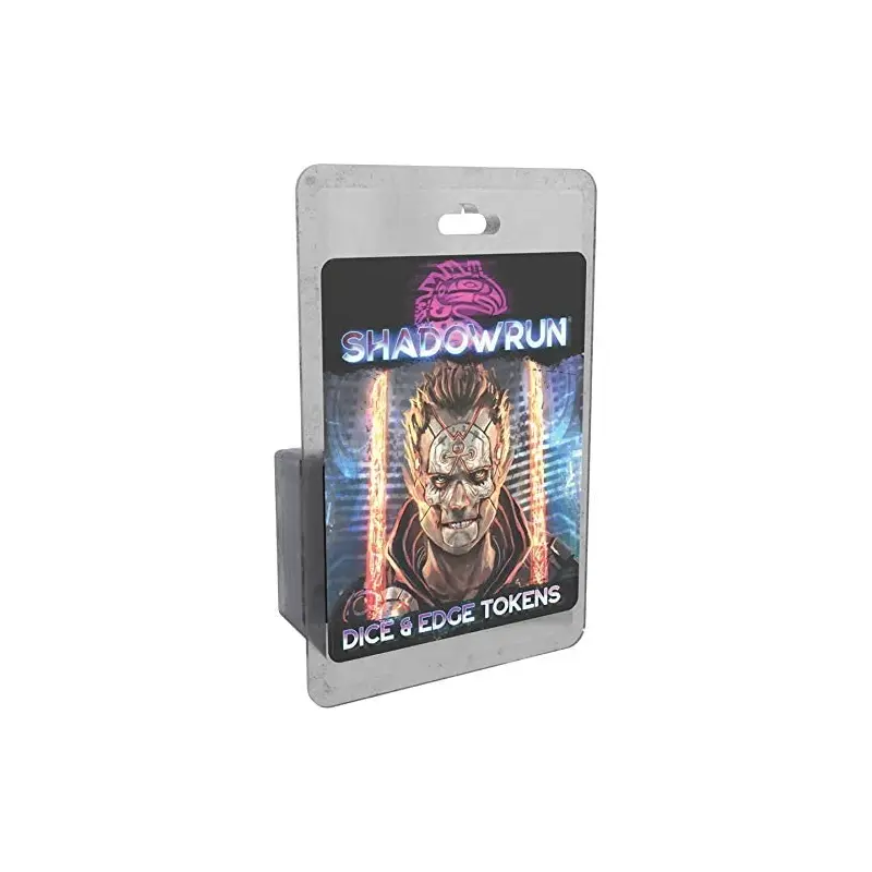 Shadowrun 6E Dice and Edge Tokens