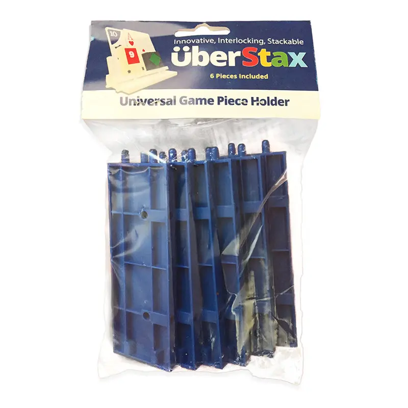 UberStax Universal Game Piece Holders - Blue
