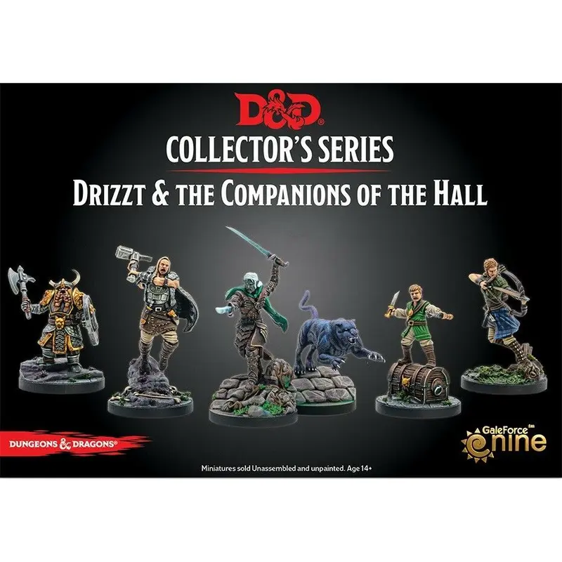 D&D Collector's Series Drizzt & The Companions of the Hall