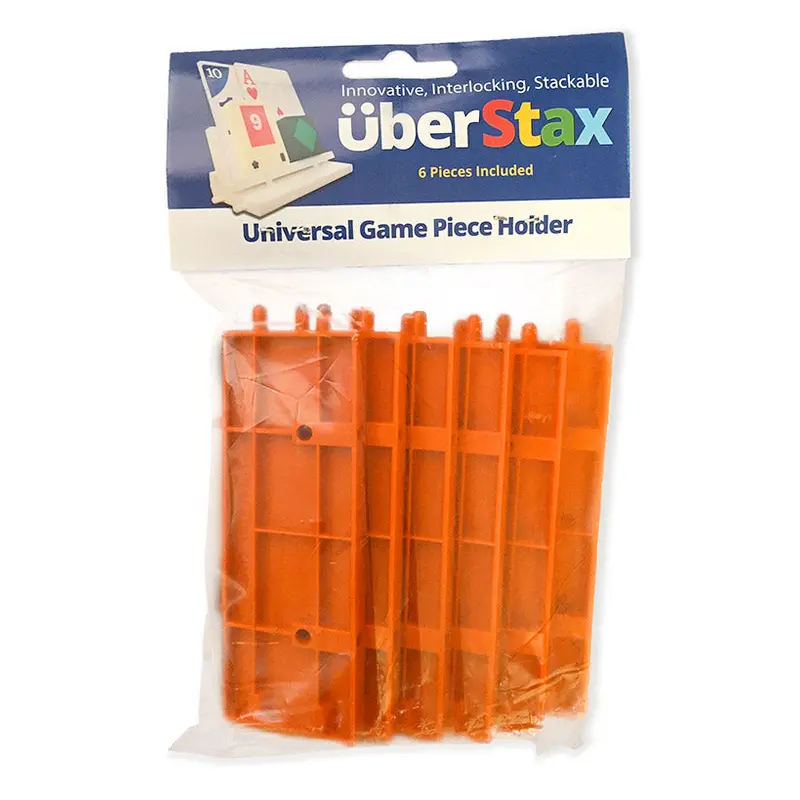 UberStax Universal Game Piece Holders - Orange