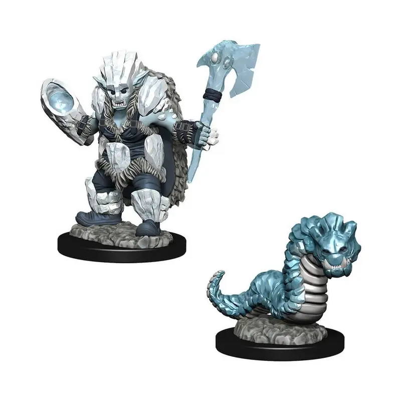 WizKids Wardlings: Ice Orc & Ice Worm