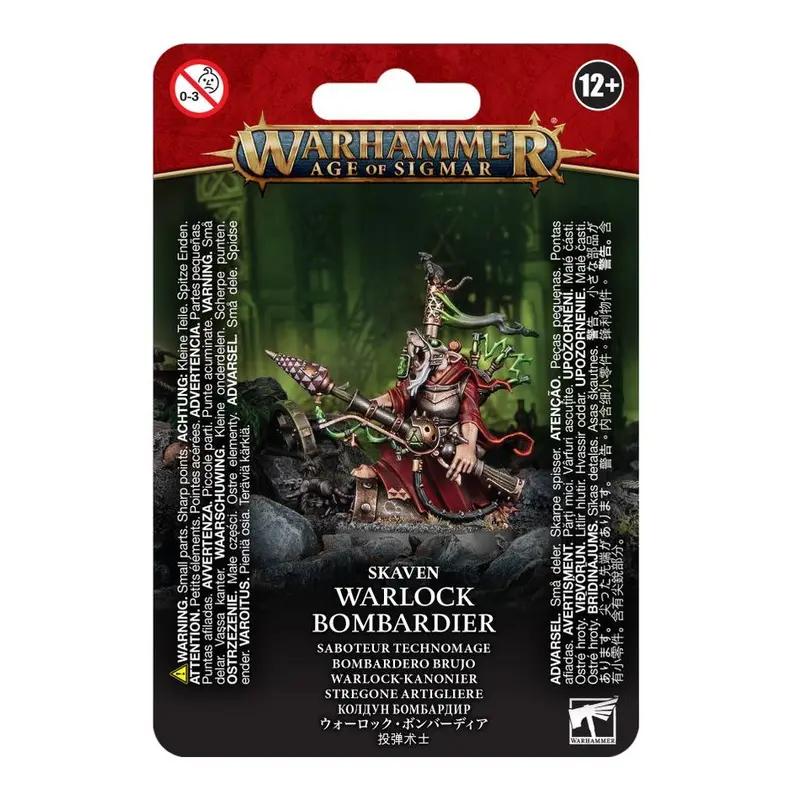 Age of Sigmar Skaven: Warlock Bombardier