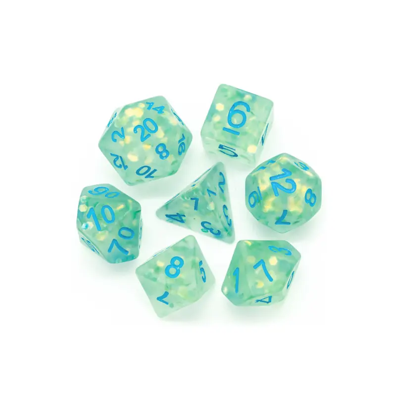 Foam Brain Games 7ct Polyhedral Dice Set - Komorebi