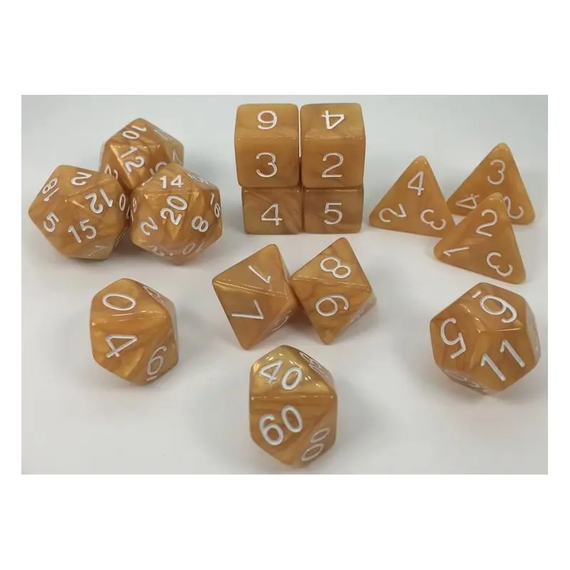 Role4Initiative 15-set Marble Caramel/White