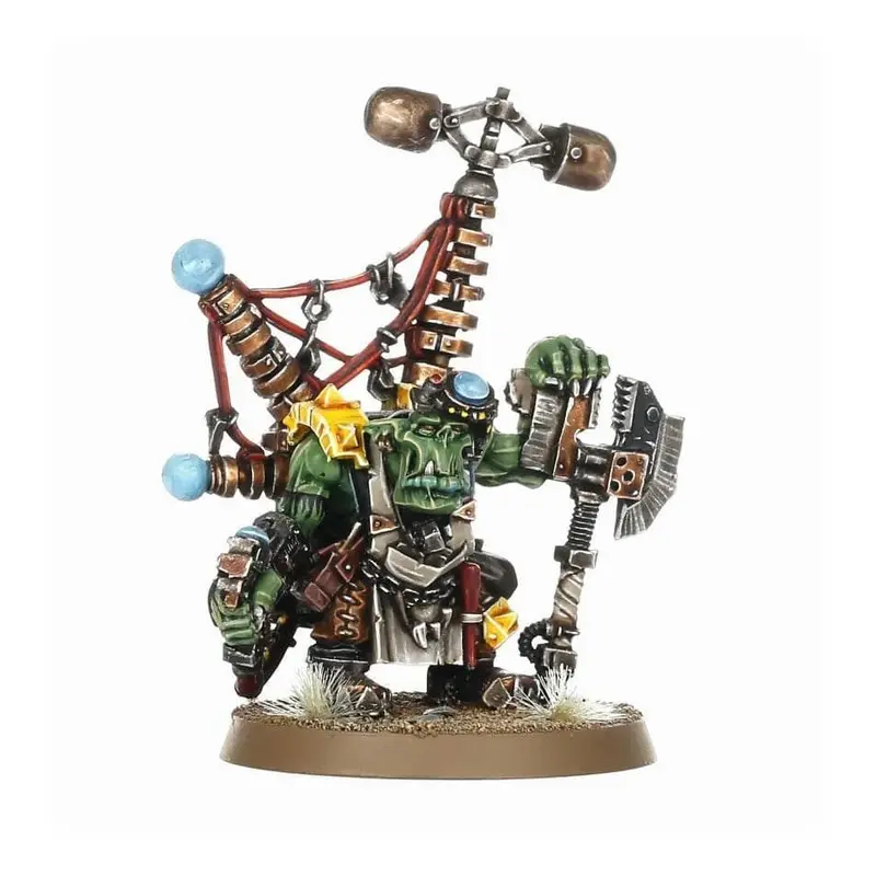 Warhammer 40K Orks: Big Mek with Kustom Force Field