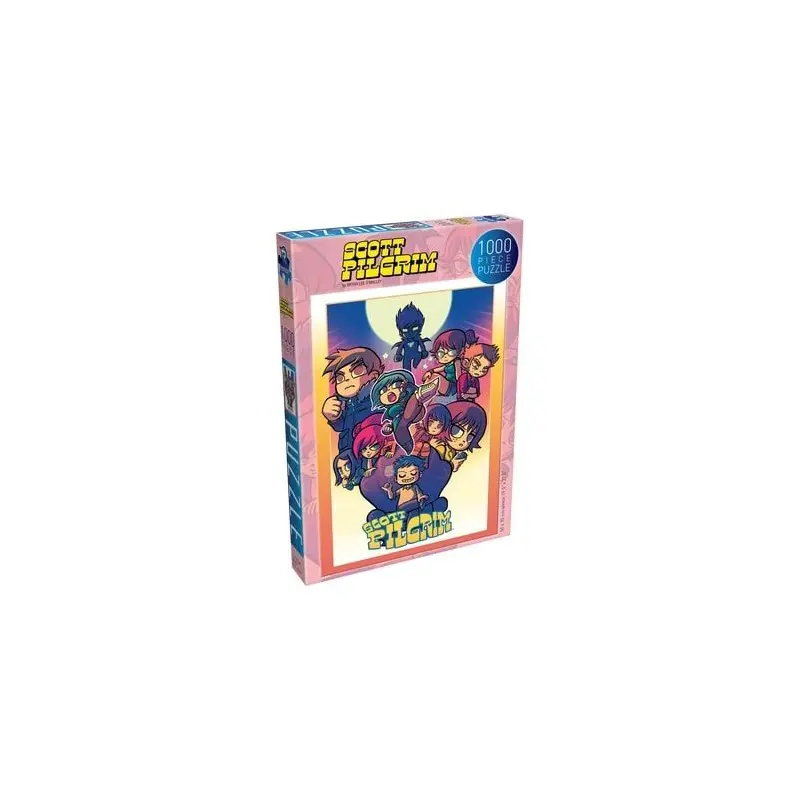 Scott Pilgrim #3 Movie Poster 1000pc Puzzle