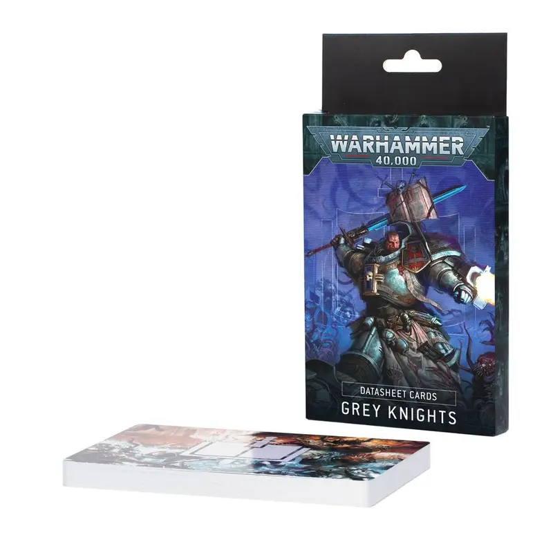 Warhammer 40K Datasheet Cards: Grey Knights