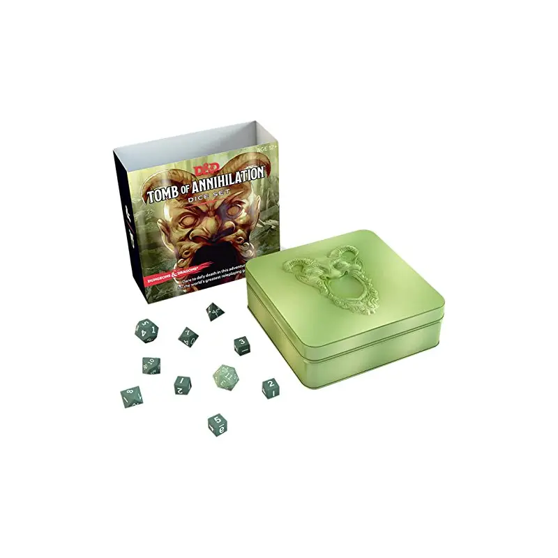 D&D Tomb of Annihilation Premium Dice Set