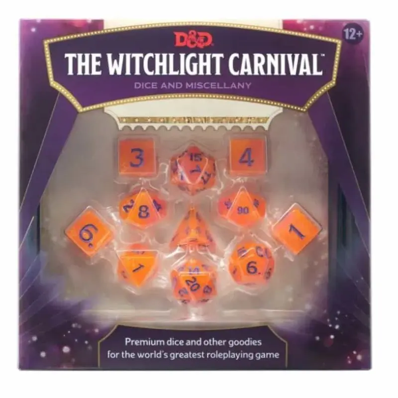 D&D 5e The Witchlight Carnival Dice and Miscellany