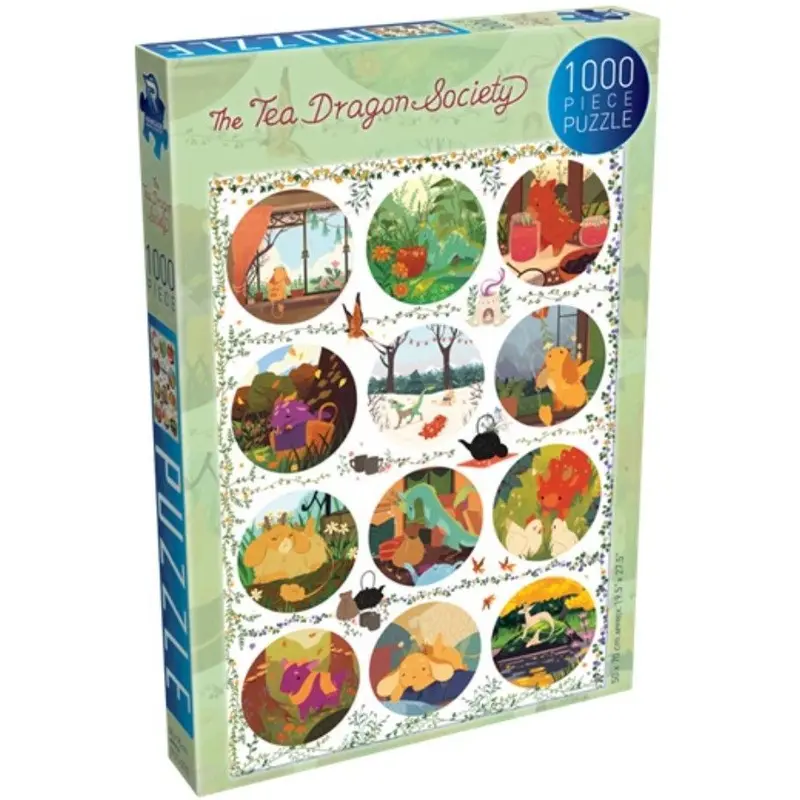 Tea Dragon Society #2 Circles 1000pc Puzzle