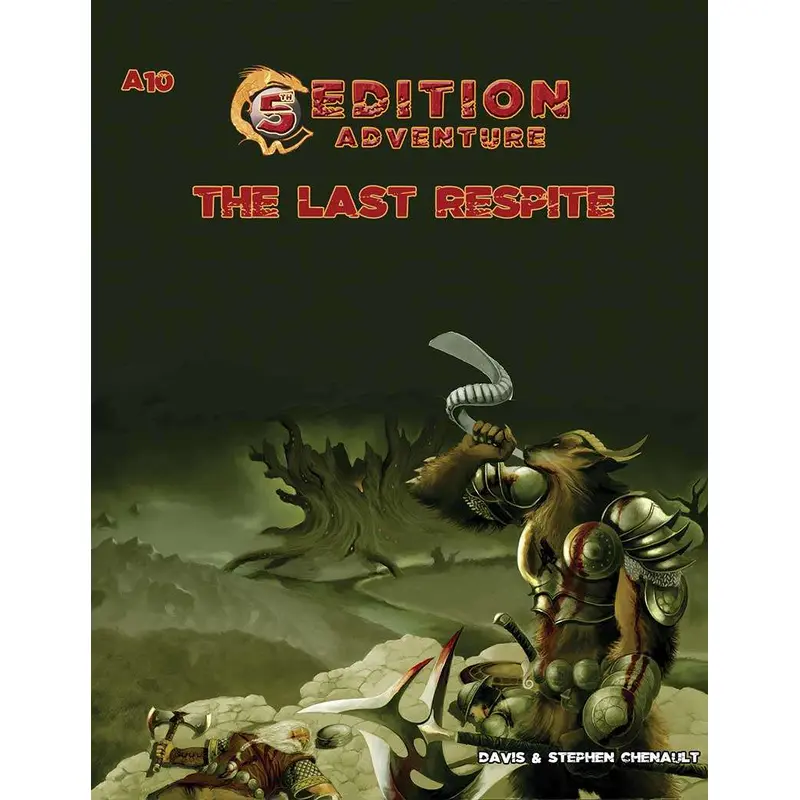 5th Edition Adventure A10 The Last Respite (D&D 5e Compatible)