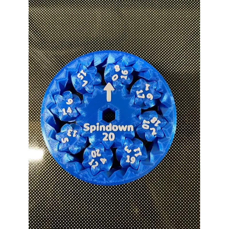 Fidget Spinner Dice - Spindown 20