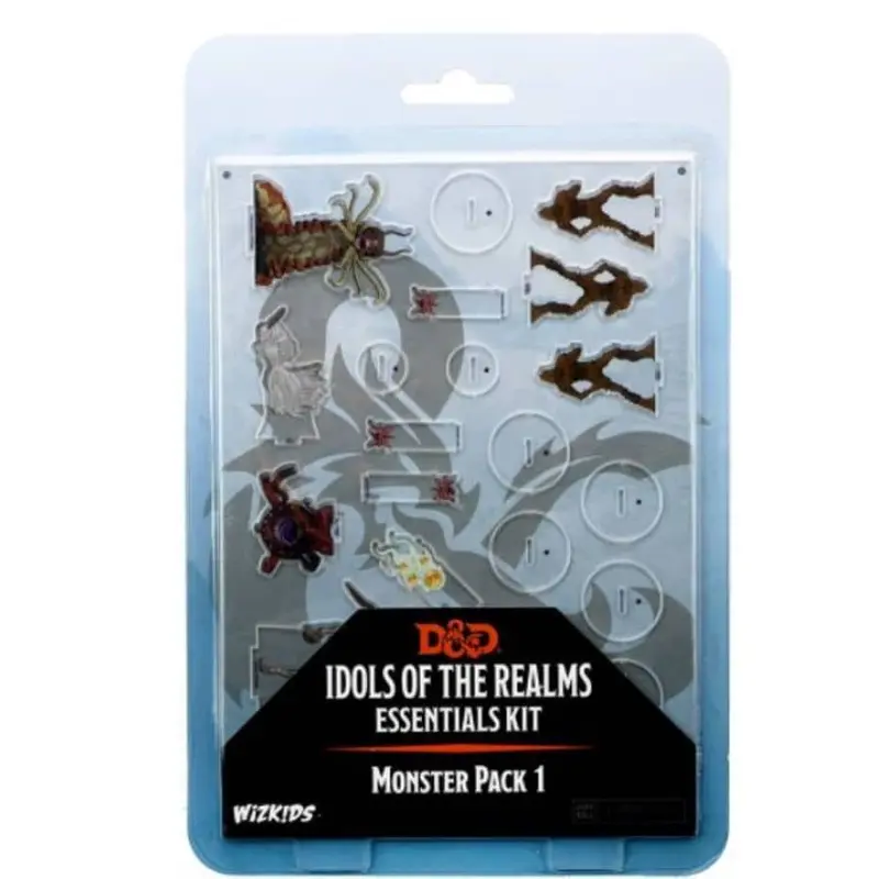 D&D Idols of the Realms Essentials Kit 2D Miniatures Monster Pack 1