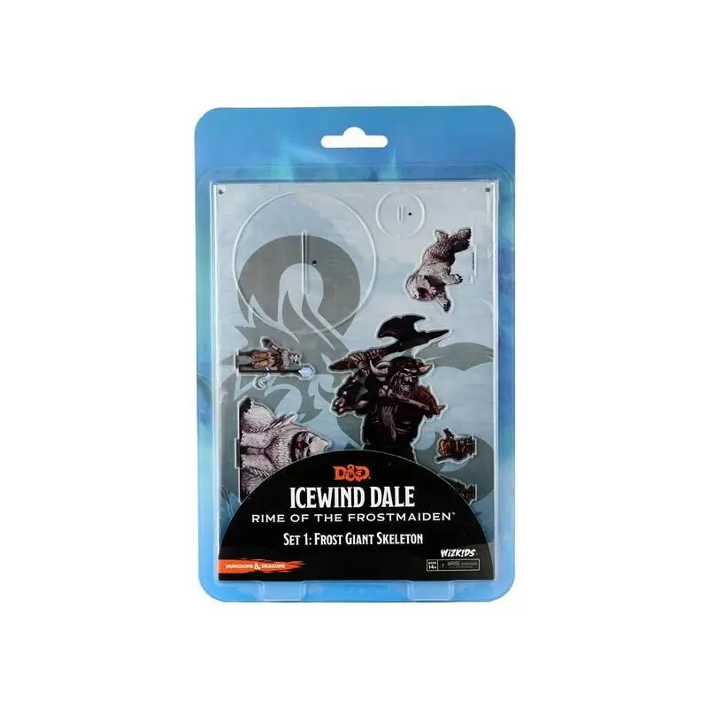 D&D Idols of the Realms Icewind Dale 2D Miniatures Frost Giant Skeleton