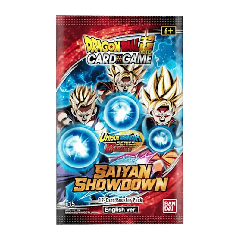 Dragon Ball Super TCG S6 Unison Warrior Series - Saiyan Showdown Booster Pack