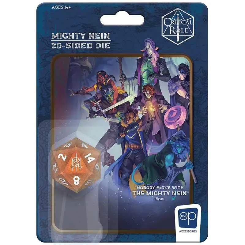 Critical Role Mighty Nein Oversized D20